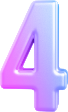 3d number 4